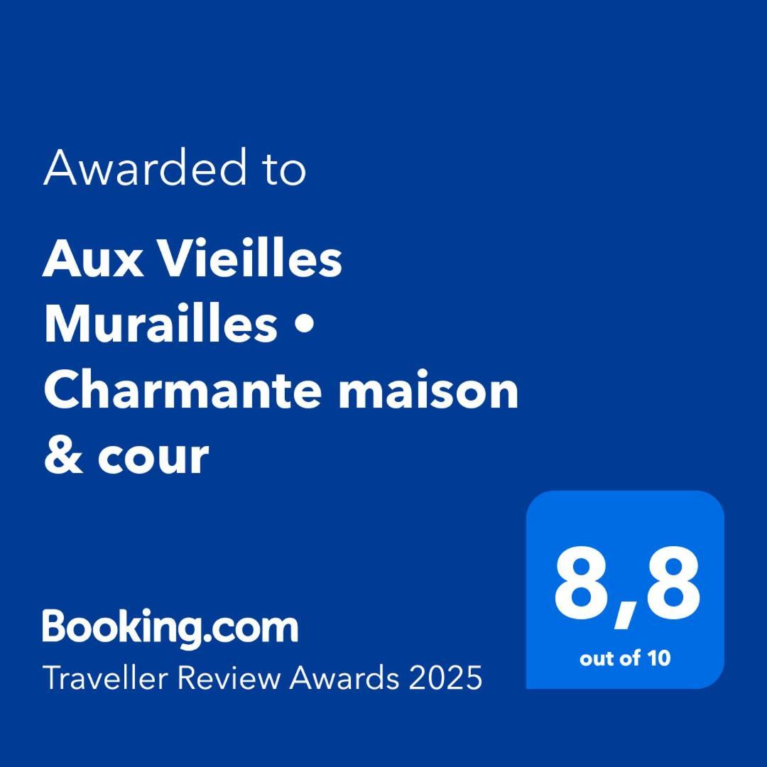 Aux Vieilles Murailles • Charmante Maison & Cour Morlaix Luaran gambar